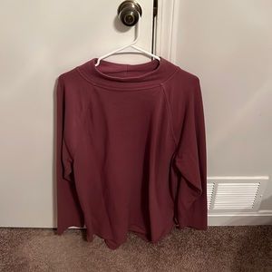 Ava & Viv sweater (1X, dark pink)